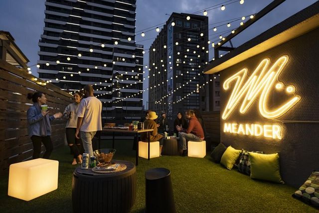 MEANDER Taipei-混合宿舍房的 1 個上下鋪床位-3
