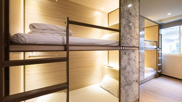 MEANDER Taipei-6 床混合宿舍房的 1 個床位-1