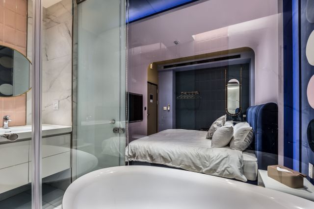 Bellus Inn｜老屋空間再造、設計旅店-馬卡龍房型-3