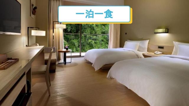 知本金聯世紀酒店 l 知本溫泉-【BF】山水精緻雙人房(兩小床)-1