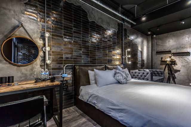Bellus Inn｜老屋空間再造、設計旅店-鑫工業房型-4