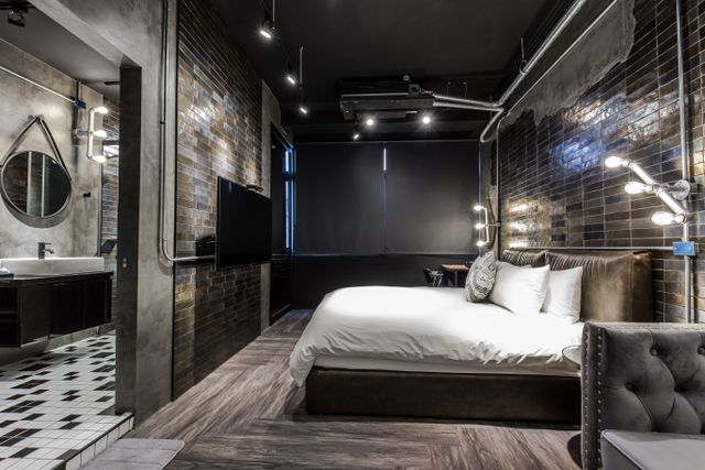 Bellus Inn｜老屋空間再造、設計旅店-鑫工業房型-6