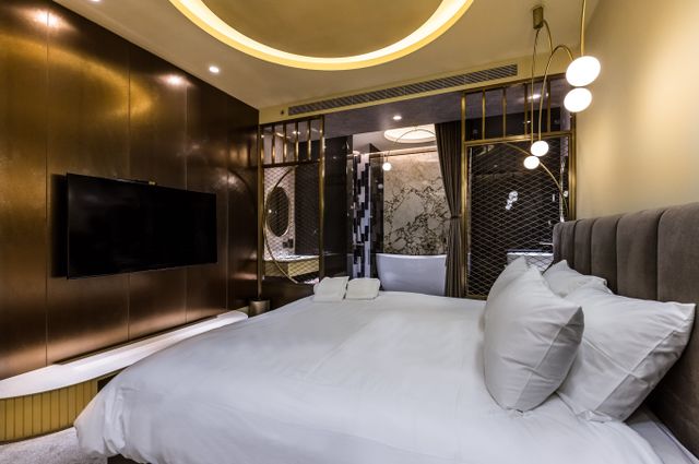 Bellus Inn｜老屋空間再造、設計旅店-圓弧金房型-5