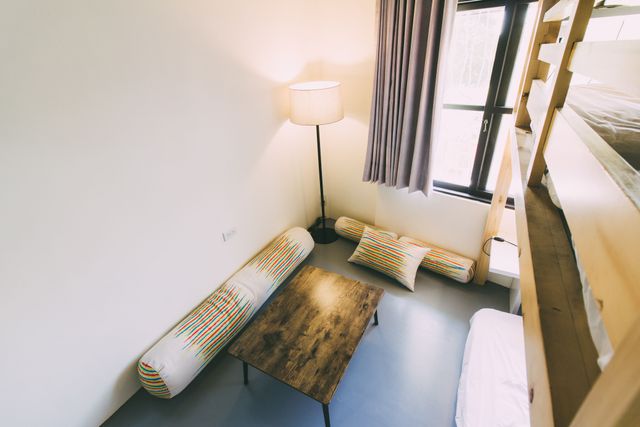 阿信輕旅 Hostel & Cafe｜緊鄰台南孔廟-獨立和式四人雅房-2