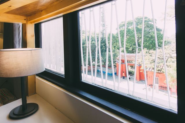 阿信輕旅 Hostel & Cafe｜緊鄰台南孔廟-獨立和式四人雅房-3