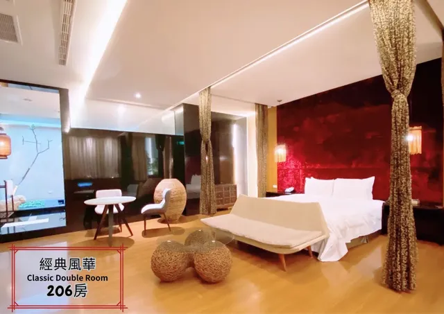 風華渡假精品旅館｜房內泳池、親子友善-經典風華-雙人房-8