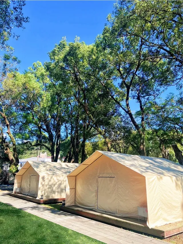 漫聚時光森林營地｜獨家8折起！全新帳篷、獨立衛浴、寵物友善-【豪華露營】森林遊獵帳-1