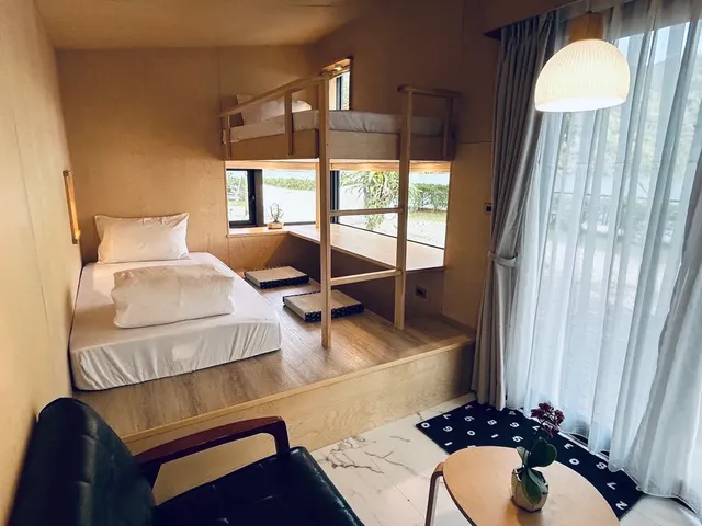 黑屋CAMP｜日式露營車、特色木屋、鯉魚潭湖畔-【露營車】小時光 (雙單人床、無電視、無寵物)-7