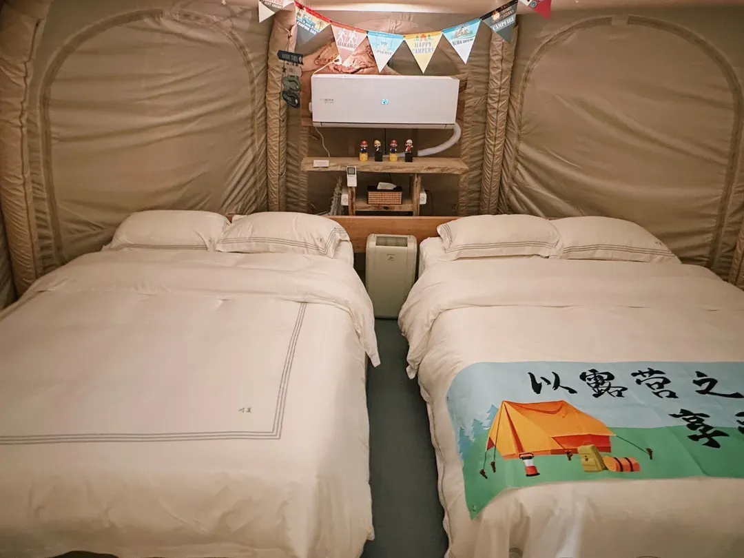 山夏露营区 独家8折起！一泊二食早餐、下午茶