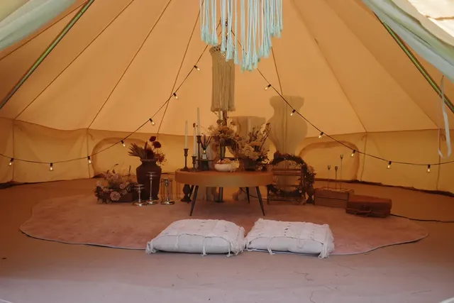 Fushui Villa-【Glamping】Temple tents are not partitioned-10