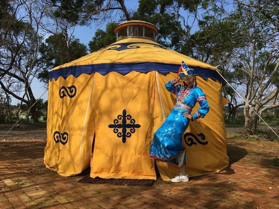 親子露營推薦，新豐休閒農場｜平日8折！特色蒙古包露營、包棟小木屋-【懶人露營】蒙古包 (A/B區，不接受指定區域)-2