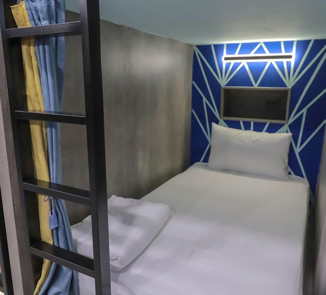 澎湖玩聚背包客房 Biker Hostel | 享早餐 | 單車友善-藍色八人房 202 (單人床位)-5