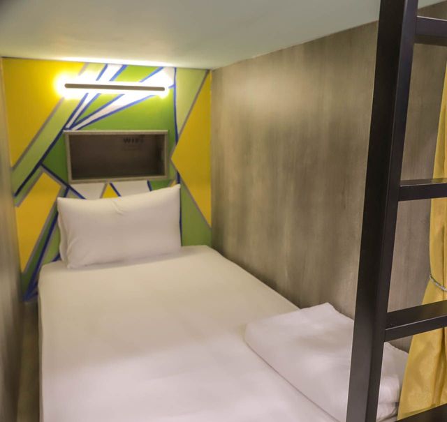 澎湖玩聚背包客房 Biker Hostel | 享早餐 | 單車友善-藍色八人房 202 (單人床位)-4