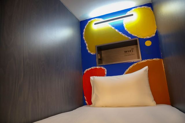 澎湖玩聚背包客房 Biker Hostel | 享早餐 | 單車友善-橘色六人房 101 (單人床位)-6