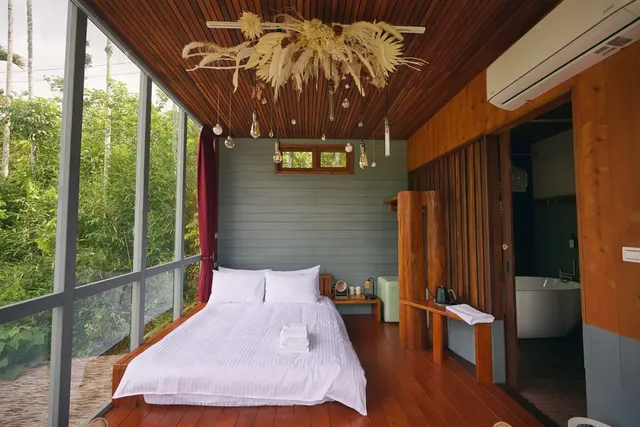 日月潭心沐灣Sun Moon Bay Villa｜一帳一區、唯美度假泳池、寵物友善-E-灣懷Embrace景觀雙人-5