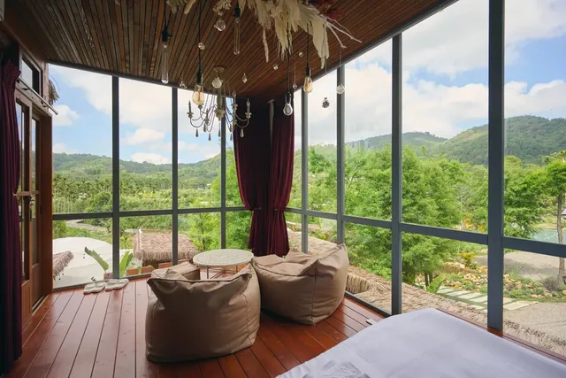 日月潭心沐灣Sun Moon Bay Villa｜一帳一區、唯美度假泳池、寵物友善-E-灣懷Embrace景觀雙人-1