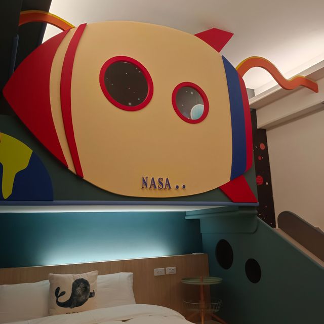 泡泡森林親子民宿-星空泡泡三人房-5