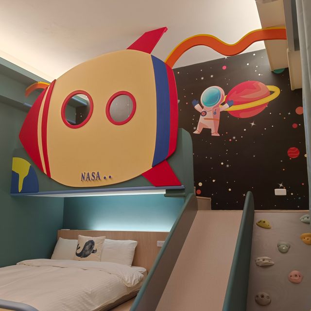 泡泡森林親子民宿-星空泡泡三人房-2