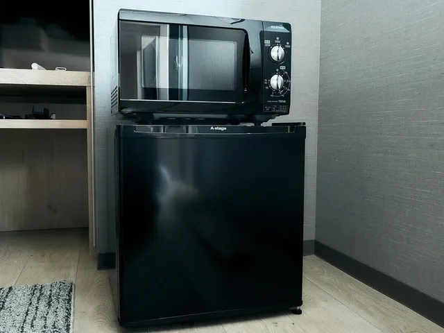 電子レンジ&冷蔵庫