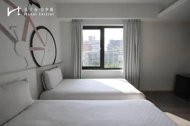 旅幸福-台中館-標準雙床房-15