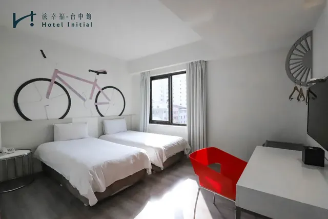 旅幸福-台中館-標準雙床房-9