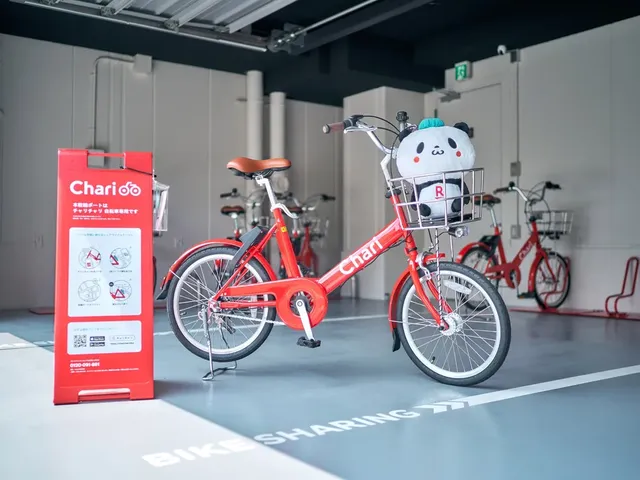 レンタサイクル/『チャリチャリ』はアプリで簡単利用♪