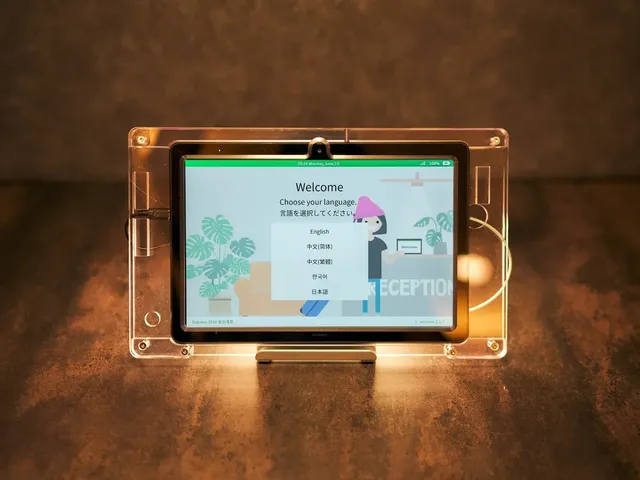 セルフチェックインタブレット